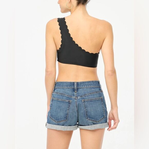 NWT J. Crew Factory scalloped bikini top - Picture 3 of 10